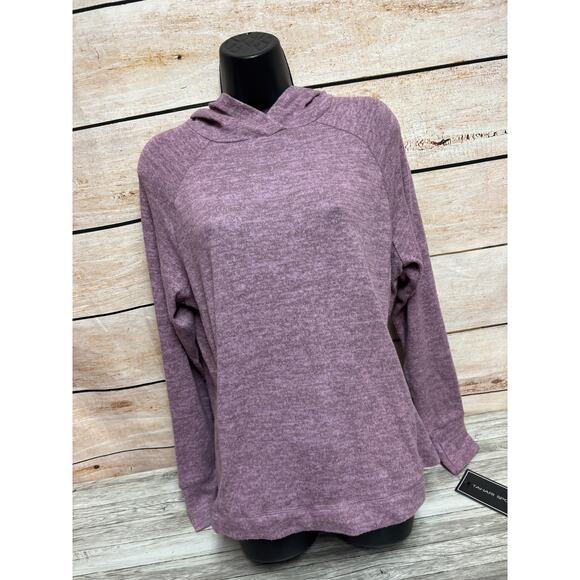 Tahari Sport Hoodie Shirt - Women's Size Large - New - Picture 4 of 9